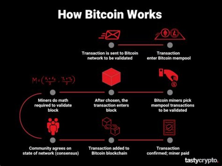 What is a bitcoin made out of?