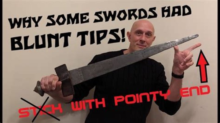 What is a blunt sword?