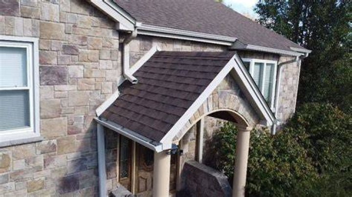 What is it called where a roof meets a wall?