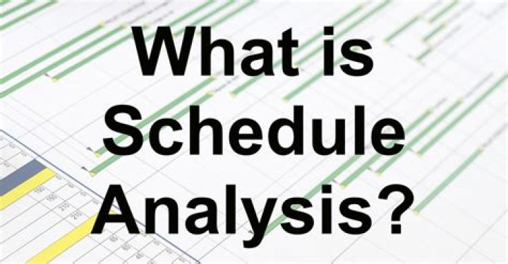 What is schedule and its characteristics?