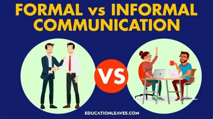 What is the disadvantage of informal communication?