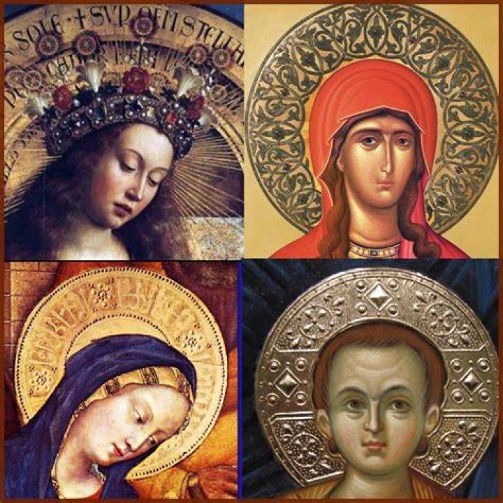 What is the Halo around Jesus head called?