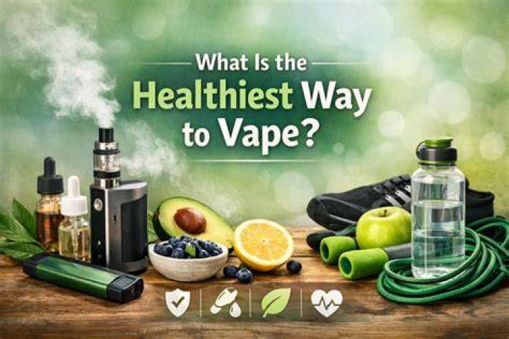 What is the healthiest way to vape?