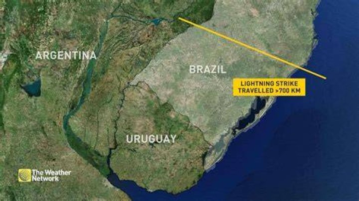 What is the lightning capital of the world?