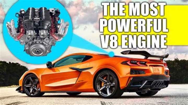 What is the most powerful V8 engine?