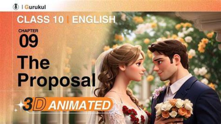 What is the play The Proposal about class 10?