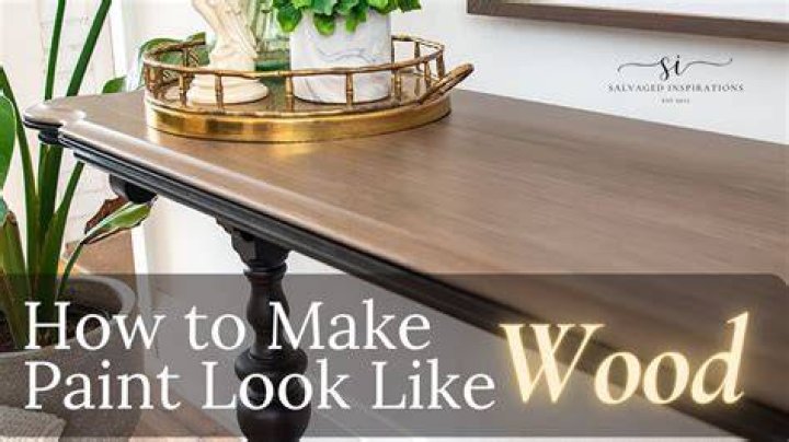 What makes the wood looks colorful and beautiful?