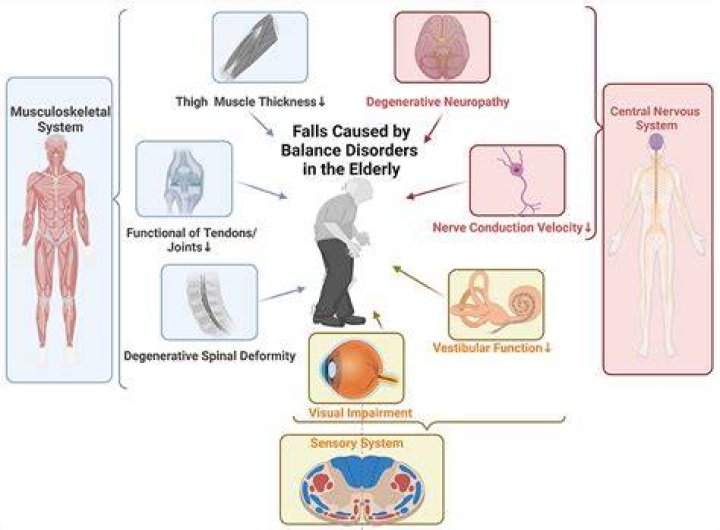 What neurological conditions cause balance problems?