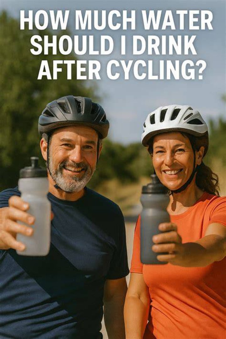 What should I drink after a bike ride?