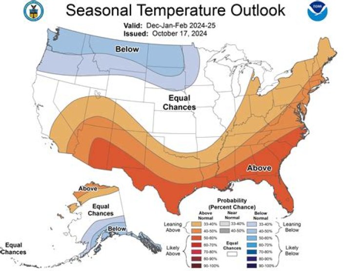 What side of Florida is warmer in January?