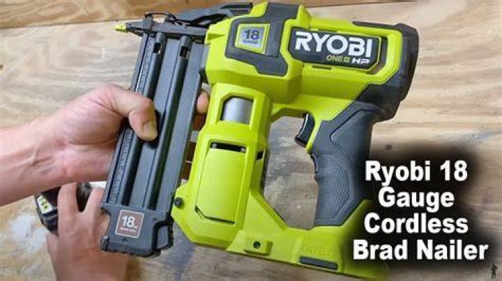 When would you use a 18 gauge brad nailer?