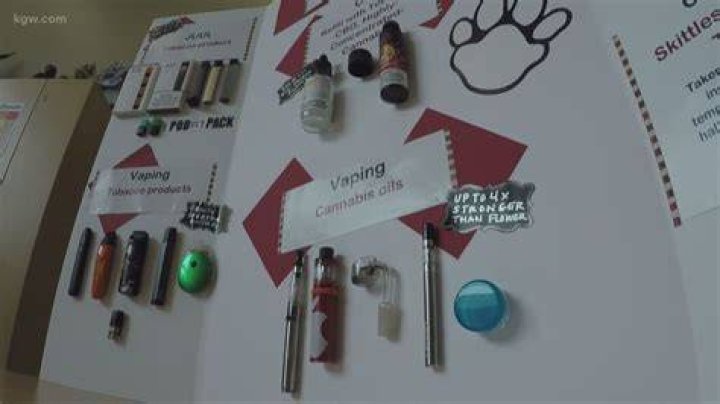 Where do students hide vapes?