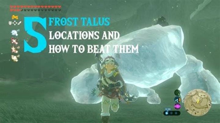 Where is the frost Talus?