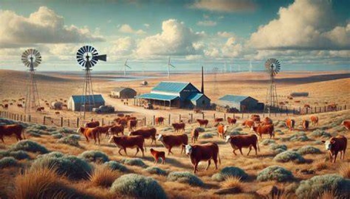 Who has the biggest cattle ranch in Montana?