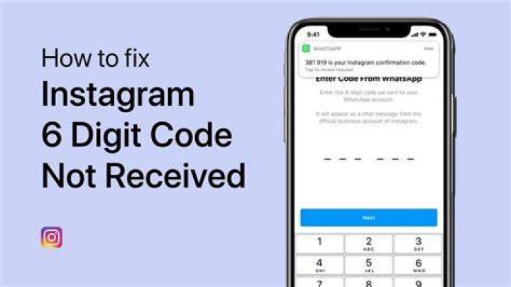 Why am I not getting the 6 digit code from Instagram email?