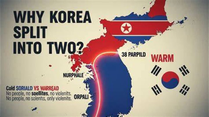 Why did Korea split into two?