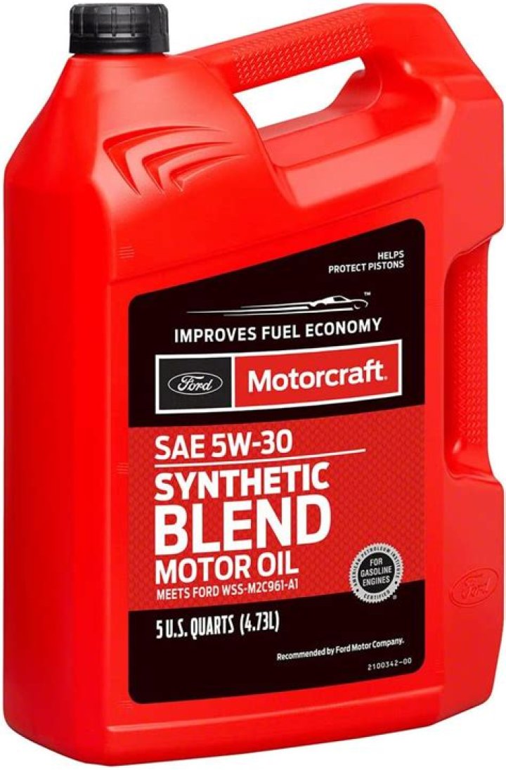 Why does Ford recommend synthetic blend?