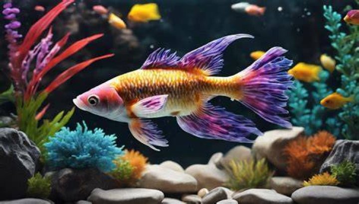 Why does my fish sit in one spot?