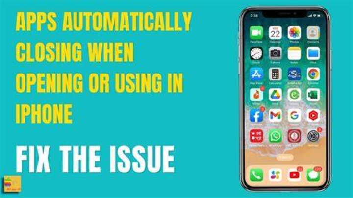 Why does my Outlook app keep closing on my iPhone?