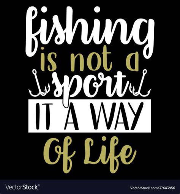 Why fishing is not a sport?