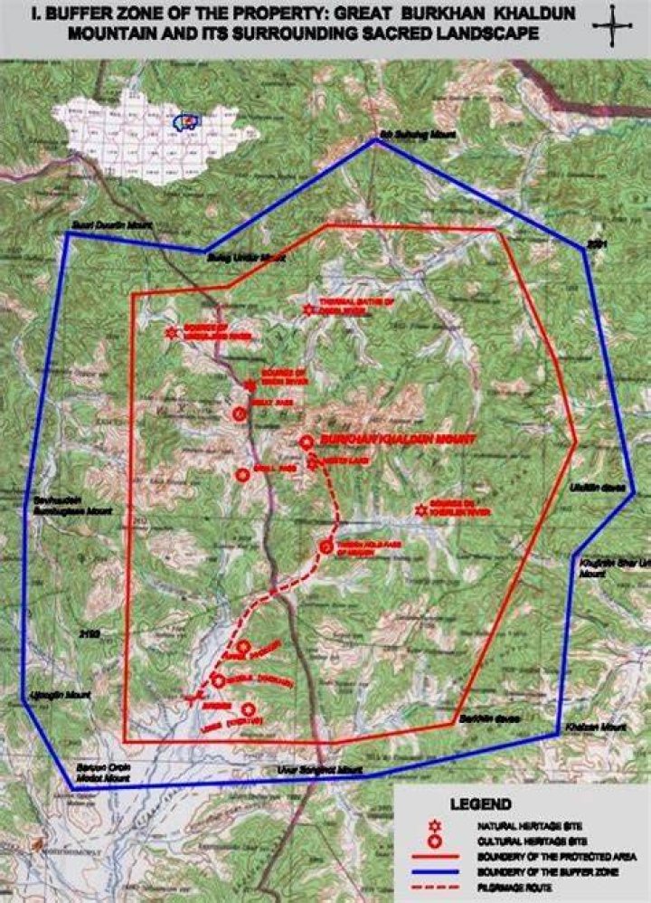 Why is there a forbidden zone in Mongolia?