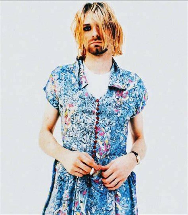 Why was Kurt Cobain wearing a dress?
