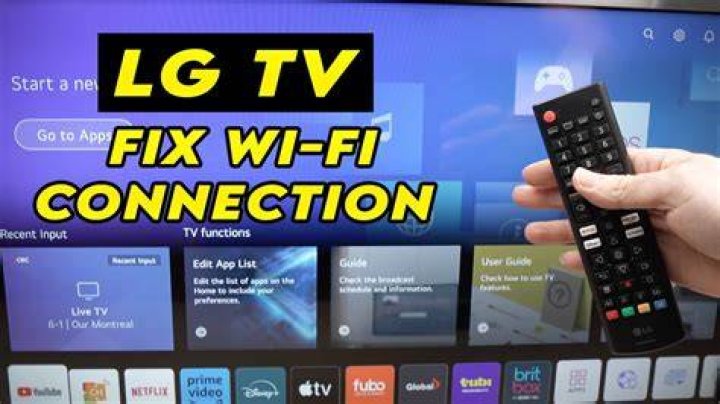 Why won't my LG Smart TV update?